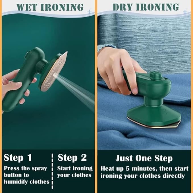 Mini Portable Travel Iron Steamer