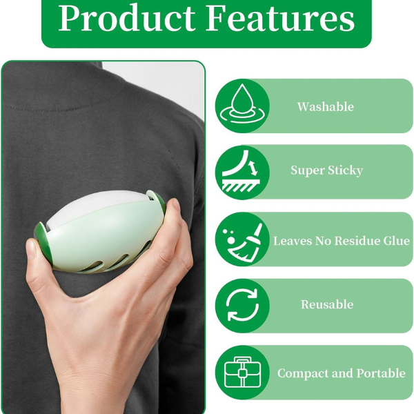 Portable Silicone Lint Roller