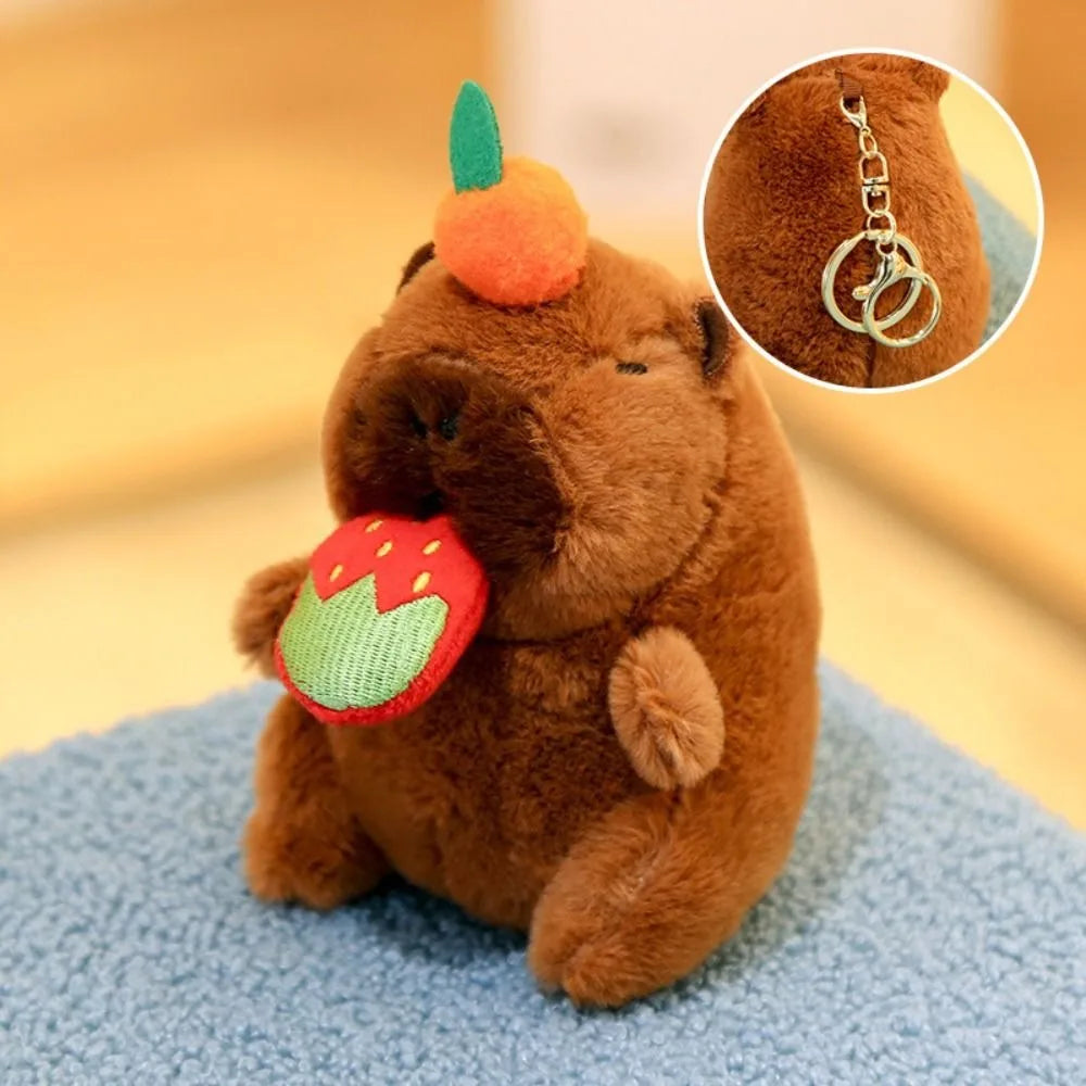 Cute Capybara Plush Toy Hoodie with Wings Simulation Doll Small Size Stuffed Animals Anime Fluffty Toy Birthday Party